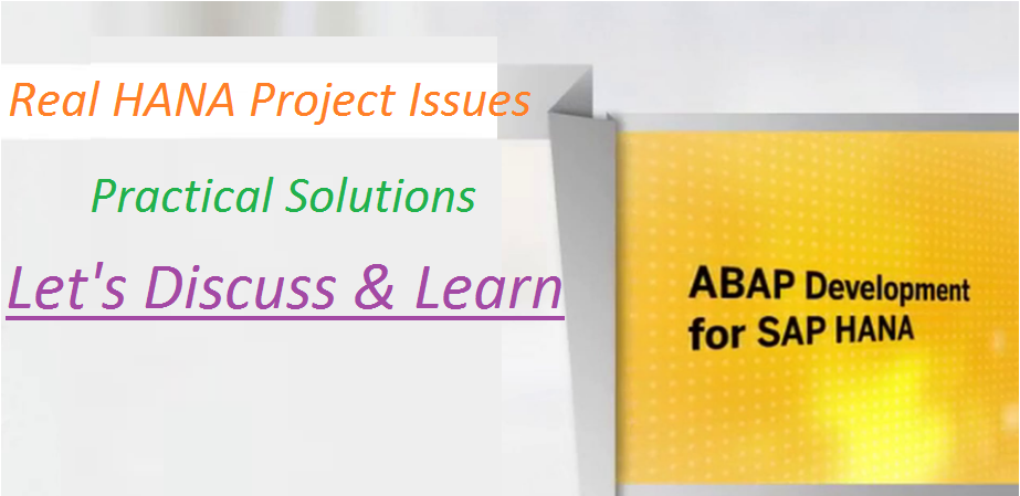 Sap Abap Real Time Projects Explanations